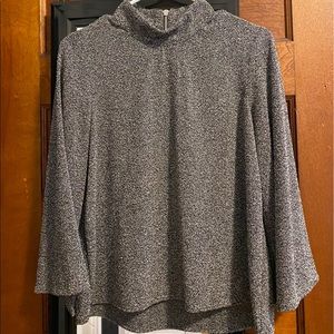 Zara long sleeve mock neck